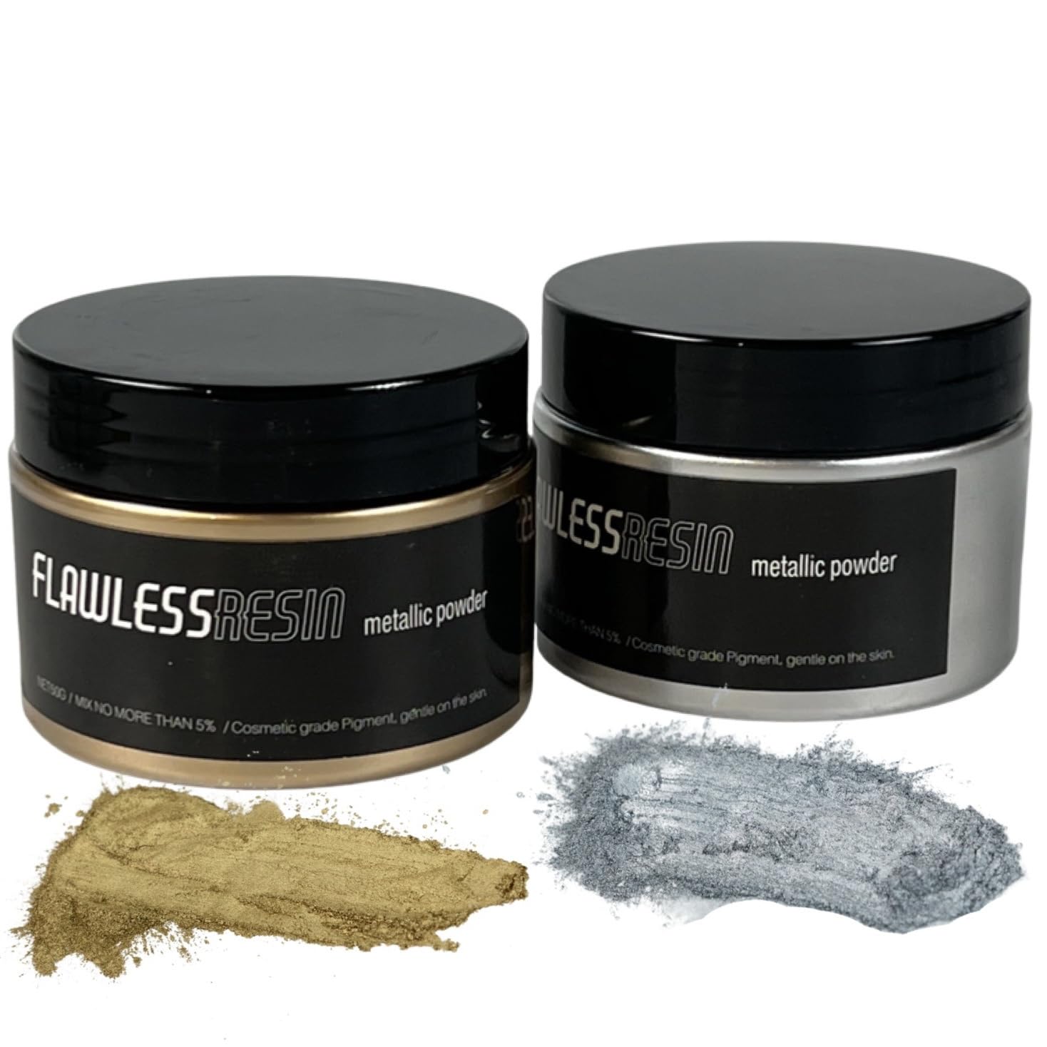 Amazon.co.jp: フローレスレジン メタリックパウダー 大容量50g